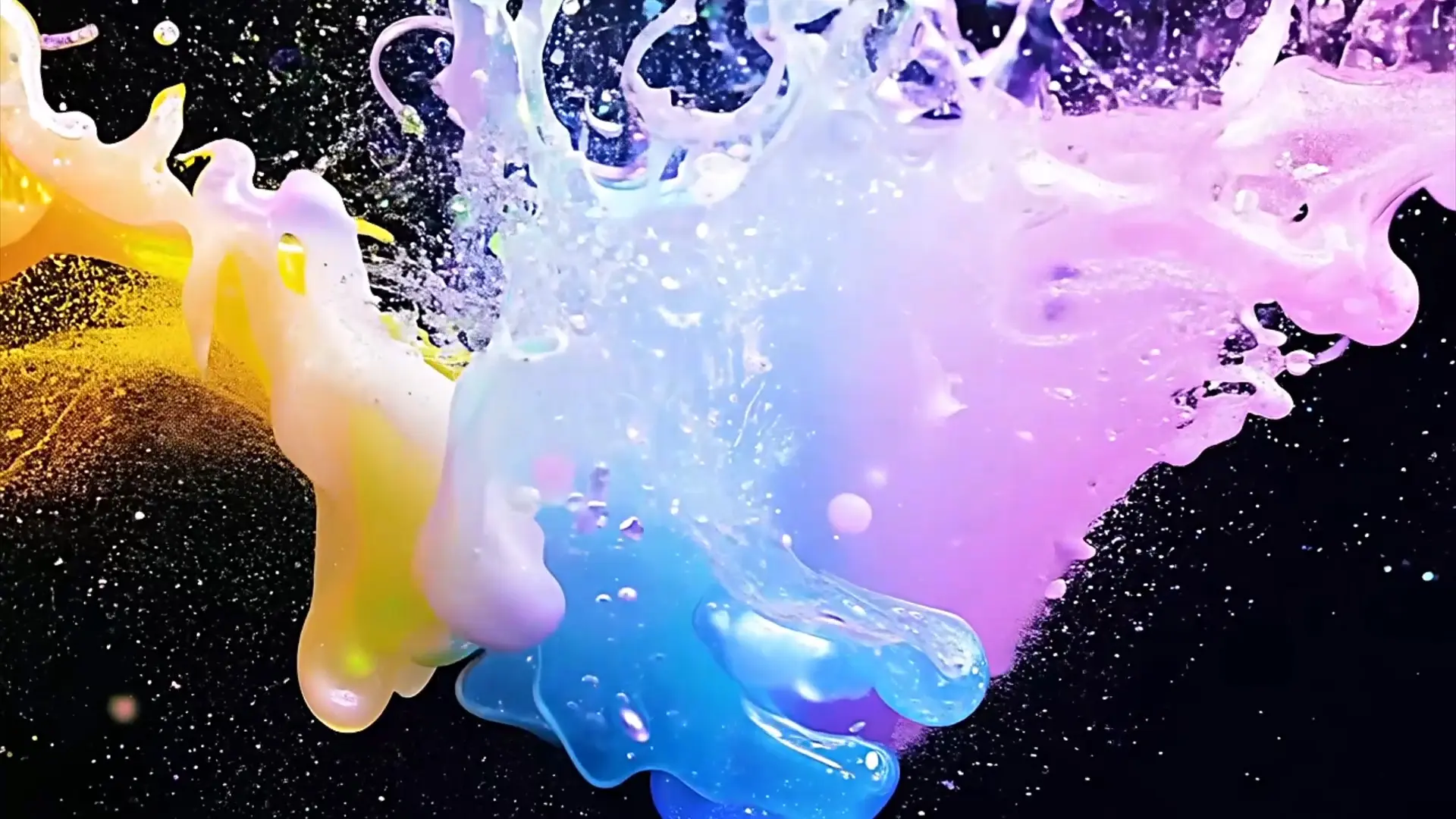 Abstract Fluid Motion Graphic for Energetic Video Background